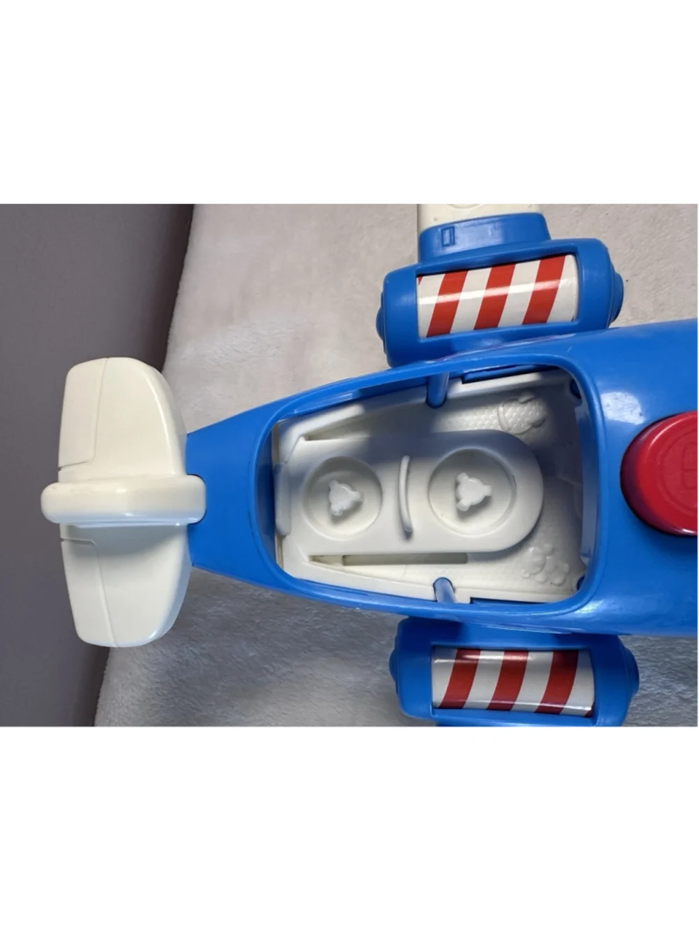 Fisher Price Little People Airplane Toy Musical Plane Figure Lights Sounds